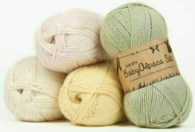 Knitting Yarn Drops Babyalpaca 0100 Off White - 2