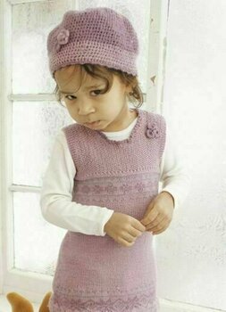 Pletací příze Drops Babyalpaca 1760 Light Grey Purple Pletací příze - 3