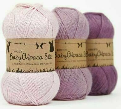 Fil à tricoter Drops Babyalpaca 3125 Light Pink - 2