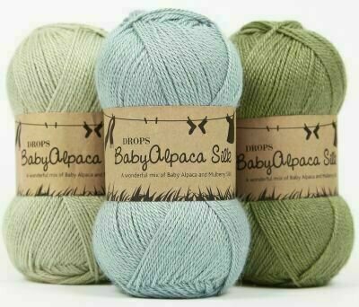 Fios para tricotar Drops Babyalpaca 7219 Pistachio Fios para tricotar - 2