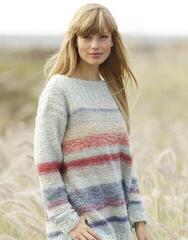 Przędza dziewiarska Drops Brushed Alpaca Silk Uni Colour 25 Steel Blue Przędza dziewiarska - 2