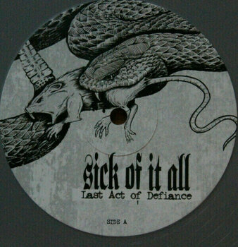 Vinylplade Sick Of It All - Last Act Of Defiance (Limited Edition) (Grey Coloured) (LP) - 3