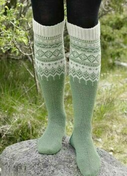 Knitting Yarn Drops Flora 15 Green Knitting Yarn - 3