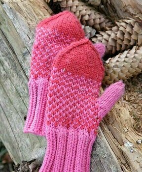 Fil à tricoter Drops Merino Extra Fine Uni Colour 17 Cerise Fil à tricoter - 4