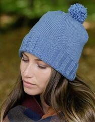 Pletilna preja Drops Merino Extra Fine Uni Colour 23 Grey Blue Pletilna preja - 2