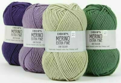 Fil à tricoter Drops Merino Extra Fine 37 Misty Forest - 2