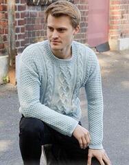 Stickgarn Drops Merino Extra Fine Uni Colour 39 Ice Blue Stickgarn - 3