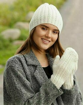 Fios para tricotar Drops Merino Extra Fine Uni Colour 01 Off White - 3