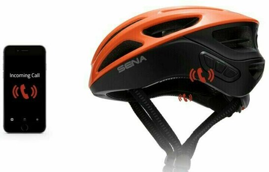 Smart helma Sena R1 Orange M Smart helma - 7