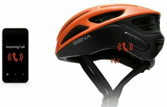 Smart hjelm Sena R1 Orange L Smart hjelm (Så godt som nyt) - 11