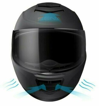 Helmet Sena Momentum EVO Matte Black L Helmet - 6