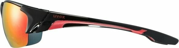 Cycling Glasses UVEX Blaze lll Black Red/Mirror Red - 2