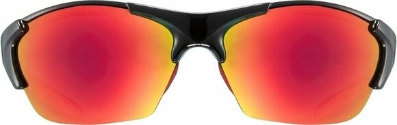 Cycling Glasses UVEX Blaze lll Black Red/Mirror Red - 3
