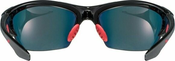 Cycling Glasses UVEX Blaze lll Black Red/Mirror Red - 4