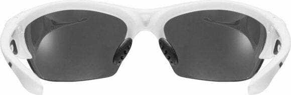 Cykelbriller UVEX Blaze lll White Black/Mirror Silver END - 4