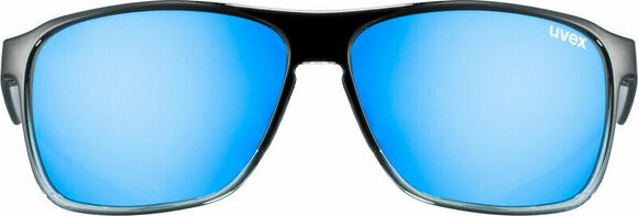 Óculos de ciclismo UVEX LGL 33 Black Blue Polarized - 2