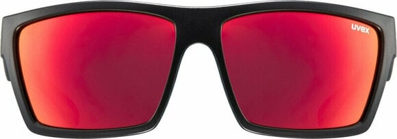 Lifestyle Glasses UVEX LGL 29 Matte Black/Mirror Red Lifestyle Glasses (Pre-owned) - 5