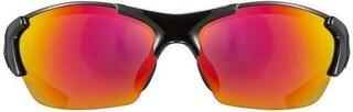 Fahrradbrille UVEX Blaze lll Black Red/Mirror Red Fahrradbrille - 1