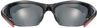 Fahrradbrille UVEX Blaze lll Black Red/Mirror Red Fahrradbrille - 2