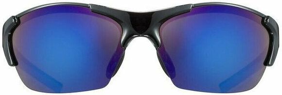 Cyklistické brýle UVEX Blaze lll Black Blue/Mirror Blue Cyklistické brýle - 2