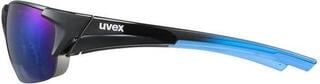 Biciklističke naočale UVEX Blaze lll Black Blue/Mirror Blue Biciklističke naočale - 3