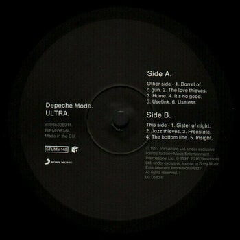 Vinyl Record Depeche Mode Ultra (LP) - 2