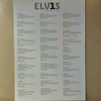 Vinylskiva Elvis Presley - Elvis 30 #1 Hits (2 LP) - 8