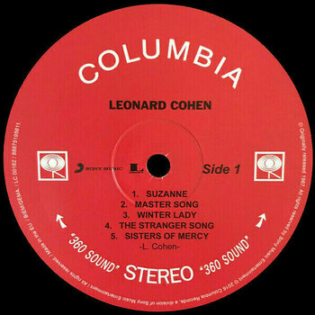 Vinylskiva Leonard Cohen - Songs of Leonard Cohen (LP) - 3