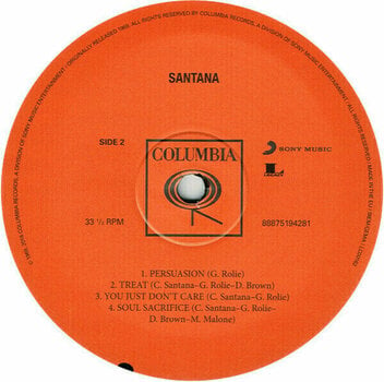 Грамофонна плоча Santana Santana (LP) - 4
