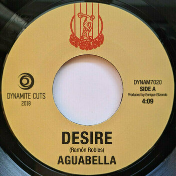 Disco de vinilo Francisco Aguabella Desire / Casa Fuerte (7'' Vinyl) - 3