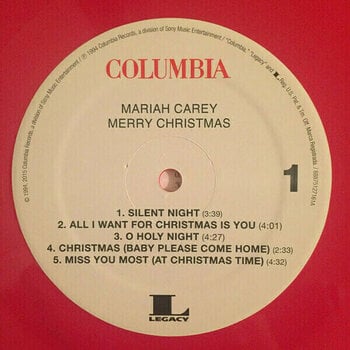 Δίσκος LP Mariah Carey - Merry Christmas (Anniversary Edition) (Red Coloured) (LP) - 4