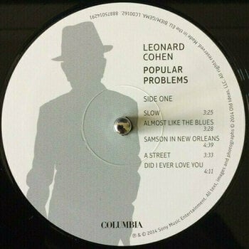 Vinyl Record Leonard Cohen Popular Problems (2 LP) - 3