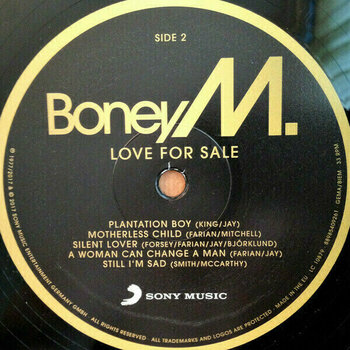 Vinyl Record Boney M. Love For Sale (LP) - 4