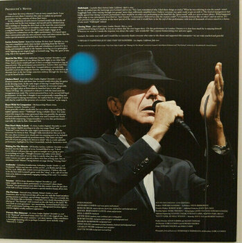 Disco de vinilo Leonard Cohen Songs From the Road (2 LP) - 4