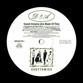 Disco de vinilo Eurythmics Sweet Dreams (Are Made of This)(LP) - 5