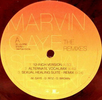 Vinyl Record Marvin Gaye Sexual Healing: The Remixes (35th) - 4