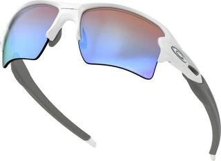 Óculos de desporto Oakley Flak 2.0 XL 91888259 Polished White/Prizm Deep H2O Polarized Óculos de desporto - 4