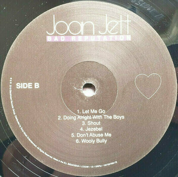 Vinyl Record Joan Jett Bad Reputation (LP) - 5