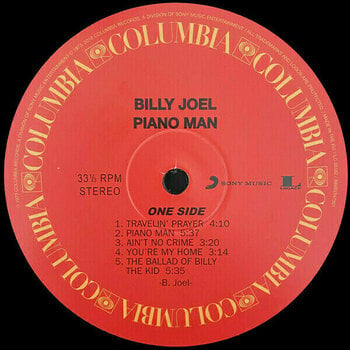 Vinyl Record Billy Joel Piano Man (LP) - 3