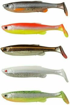 Rubber Lure Savage Gear 3D Fat Minnow T-Tail Green Pearl Silver 10,5 cm 11 g - 2