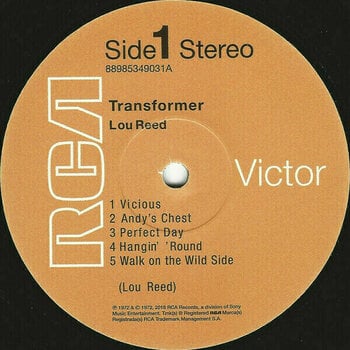 Vinyl Record Lou Reed Transformer (LP) - 2