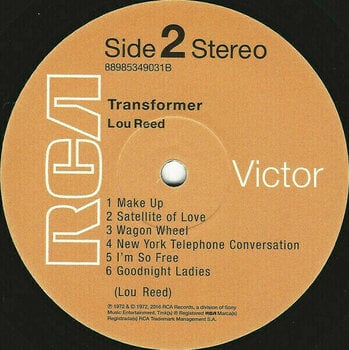 Hanglemez Lou Reed Transformer (LP) - 3