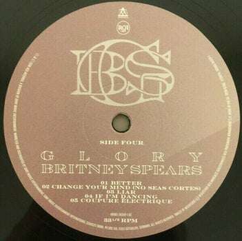 Vinyl Record Britney Spears Glory (Deluxe Edition) (2 LP) - 9