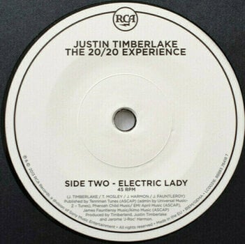 Vinyl Record Justin Timberlake 20/20 Experience 2 (2 LP) - 5