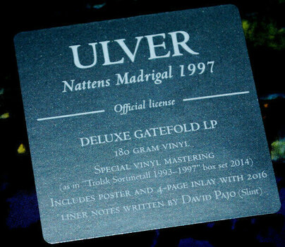 Disque vinyle Ulver Nattens Madrigal - Aatte Hymne (LP) - 4