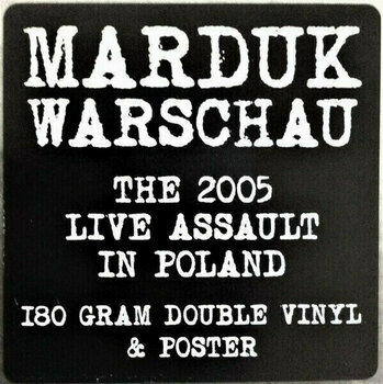 Vinylskiva Marduk - Warschau (Reissue) (Remastered) (Gatefold Sleeve) (2 LP) - 4