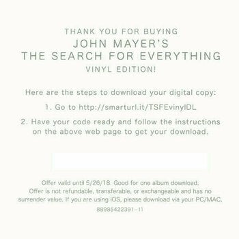 Disque vinyle John Mayer Search For Everything (2 LP) - 14