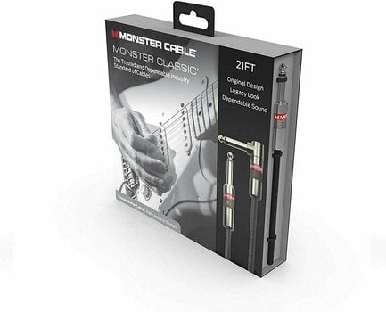 Câble d'instrument Monster Cable CLAS-I-21AWW-U 6,4 m Droit - Angle Câble d'instrument - 3