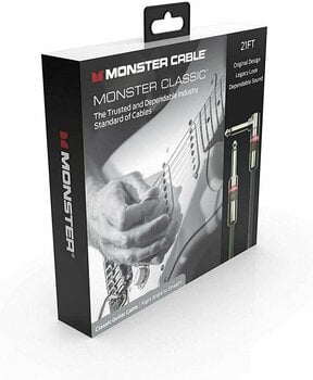 Câble d'instrument Monster Cable CLAS-I-21AWW-U 6,4 m Droit - Angle Câble d'instrument - 4