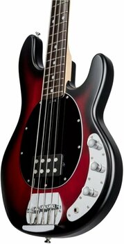 Basse électrique Sterling by MusicMan SUB StingRay4 H Ruby Red Burst - 5